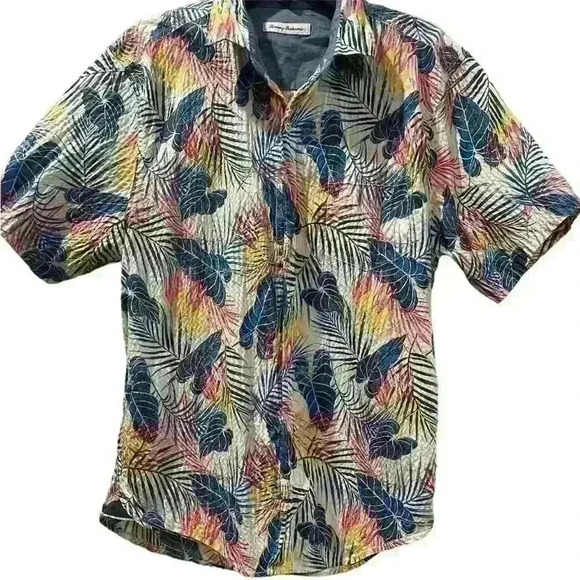 Tommy Bahama Men's Pavia Palms
Stretch Shirt M - Picture 3 of 14